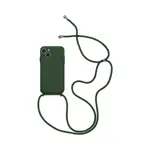Guscio in Silicone con Cavo Apple iPhone 13 Mini (10) Verde Scuro