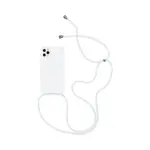 Guscio in Silicone con Cavo Apple iPhone 13 Pro Max (07) Bianco