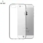 Guscio in Silicone PROTECT per Apple iPhone 5/iPhone 5S/iPhone SE (1er Gen) Trasparente