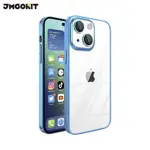 Guscio Protettivo Crystal Glass JMGOKIT per Apple iPhone 15 Plus Blu
