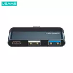 Hub Usams US-SJ490 Type-C to USB2.0 + USB3.0 + Type-C Nero