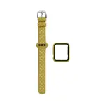 Protezione in Silicone per Apple Watch 38mm con Bracciale Fibbia (11) Giallo