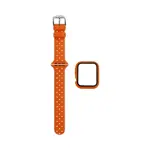 Protezione in Silicone per Apple Watch 38mm con Bracciale Fibbia (12) Orange