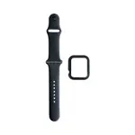 Protezione in Silicone per Apple Watch 38mm con Bracciale Sport (1) Nero