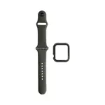 Protezione in Silicone per Apple Watch 38mm con Braccialetto Sportivo (16) Grigio