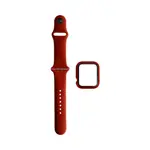 Protezione in Silicone per Apple Watch 38mm con Bracciale Sport (3) Rosso