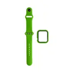 Protezione in Silicone per Apple Watch 38mm con Bracciale Sport (8) Verde Mela