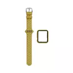 Protezione in Silicone per Apple Watch 40mm con Cinturino Fibbia (11) Giallo