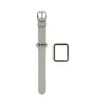 Protezione in Silicone per Apple Watch 40mm con Cinturino Fibbia (2) Bianco