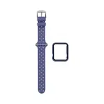 Protezione in Silicone per Apple Watch 40mm con Cinturino Fibbia (7) Viola