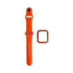 Protezione in Silicone per Apple Watch 40mm con Bracciale Sport (10) Orange