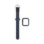 Protezione in Silicone per Apple Watch 41mm con Bracciale Fibbia (15) Blu Marino