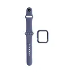 Protezione in Silicone per Apple Watch 41mm con Bracciale Sport (14) Viola