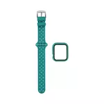 Protezione in Silicone per Apple Watch 42mm con Bracciale Fibbia (9) Blu Chiaro