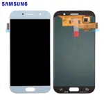 Display Originale Samsung Galaxy A5 2017 A520 GH97-19733C GH97-20135C Blu