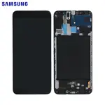Display Originale Samsung Galaxy A70 A705 GH82-19747A GH82-19787A Nero