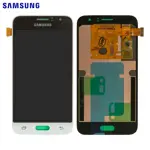 Display Originale Samsung Galaxy J1 2016 J120 GH97-18224A Bianco