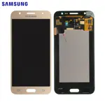 Display Originale Samsung Galaxy J5 2015 J500 GH97-17667C Oro