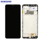 Display Originale Samsung Galaxy M32 M325 GH82-25981A GH82-26193A Nero