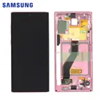 Display Originale Samsung Galaxy Note 10 N970 GH82-20817F GH82-20818F Rosa