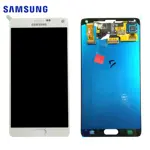 Display Originale Samsung Galaxy Note 4 N910 GH97-16565A Bianco