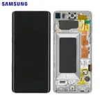 Display Originale Samsung Galaxy S10 G973 GH82-18835G GH82-18850G Argento