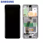 Display Originale Samsung Galaxy S20 G980/Galaxy S20 5G G981 GH82­-22123B GH82-­22131B Bianco