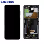 Display Originale Samsung Galaxy S20 Ultra G988 GH82-22271A GH82-22327A Nero