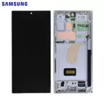 Display Originale Samsung Galaxy S23 Ultra 5G S918 GH82-30465G GH82-30466G Blu cielo