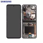 Display Originale Samsung Galaxy Z Flip 3 5G F711 GH82-26273A Nero