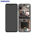 Display Originale Samsung Galaxy Z Flip 3 5G F711 GH82-27243A GH82-27244A Nero