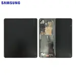 Schermo e Tocco Originali Samsung Galaxy Z Fold 4 5G F936 GH82-29461A GH82-29462A Nero