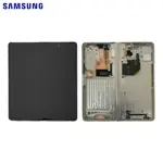 Schermo e Tocco Originali Samsung Galaxy Z Fold 5 5G F946 GH82-31842B GH82-31843B Crema