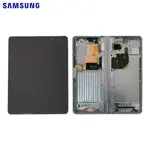 Schermo e Tocco Originali Samsung Galaxy Z Fold 5 5G F946 GH82-31842C GH82-31843C Blu