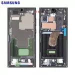 Frame Originale Samsung Galaxy S23 Ultra 5G S918 GH96-15833A Nero